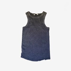 Zara Women's Navy Tank Top